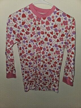 Unbranded Girls Floral Pajama Top